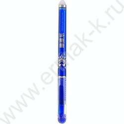 Ручка гелевая со стираемыми чернилами синяя 0,38мм Classic/тонированный синий корпус, с рисунком NEW | Фото 2