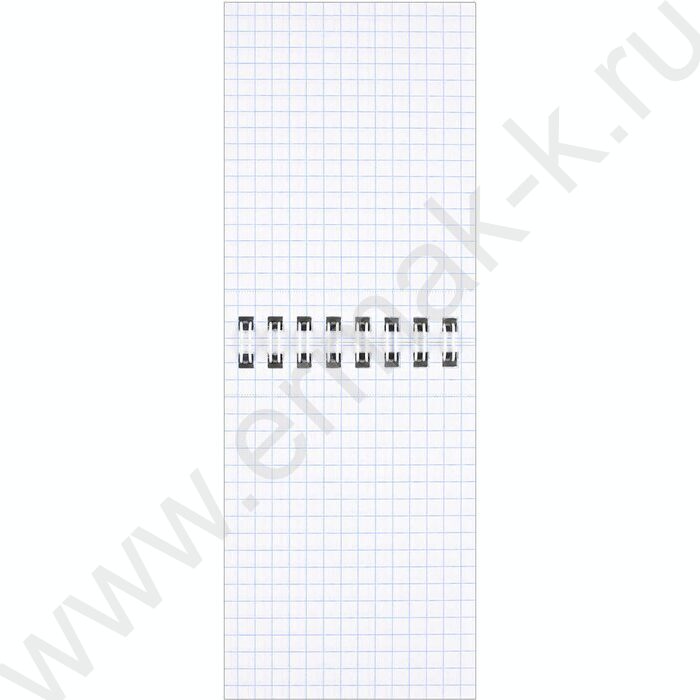 Блокнот  40л А7 спираль "Кот рыжик" /УФ-лак сплошной/ NEW | Фото 4