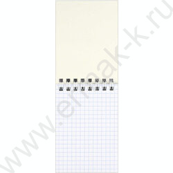 Блокнот  40л А7 спираль "Балерина с бантом" /УФ-лак сплошной/ NEW | Фото 3