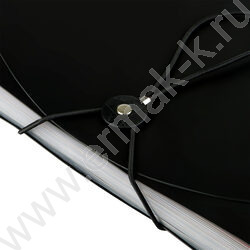 Папка на резинке д/хранения документов А4, 25 отделений /черный NEW | Фото 4