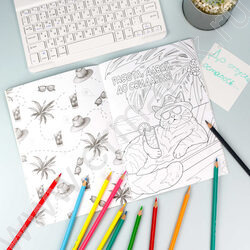 Раскраска 170*240 Ироничная раскраска.Коты в отпуске NEW | Фото 8