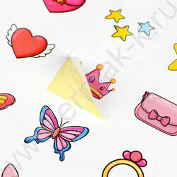 Раскраска 215*280 Для девочек с наклейками NEW | Фото 5