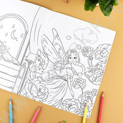 Раскраска 215*280 Сказочная раскраска.Волшебные герои NEW | Фото 5