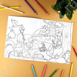 Раскраска 215*280 Сказочная раскраска.Волшебные герои NEW | Фото 7
