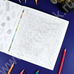 Раскраска 215*215 Картины по номерам.3-в-1 Пейзажи NEW | Фото 4