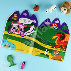 Книжка с наклейками Замок принцессы NEW | Фото 3