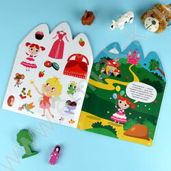 Книжка с наклейками Замок принцессы NEW | Фото 4