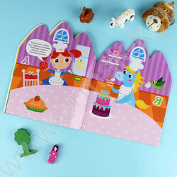 Книжка с наклейками Замок принцессы NEW | Фото 7