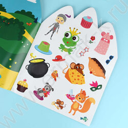 Книжка с наклейками Замок принцессы NEW | Фото 8