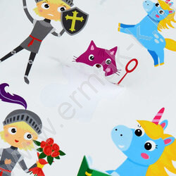 Книжка с наклейками Замок принцессы NEW | Фото 9