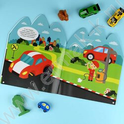 Книжка с наклейками Крутые гонки NEW | Фото 5