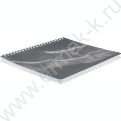 Тетрадь  80л клетка/спираль/пластик.обл. "Прибрежные волны" NEW | Фото 2