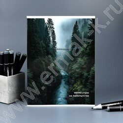 Тетрадь  80л А4 клетка/перевертыш "Путь через горы" NEW | Фото 8