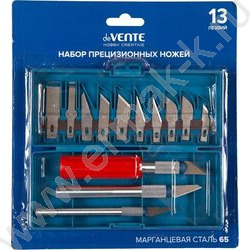 Набор ножей макетных прецизионных "HOBBY CREATIVE" 13 лезвий, марганцевая сталь 65 /блистер NEW | Фото 1