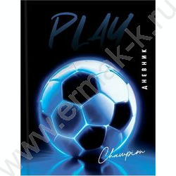 Дневник 1-4кл. /тв.обл./выб.лак "Футбольный мяч-27" NEW | Фото 2