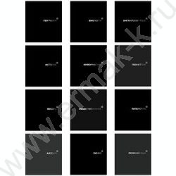 Тетрадь предметная 48л Набор 12шт "Black classic" /мат.лам./ NEW | Фото 1