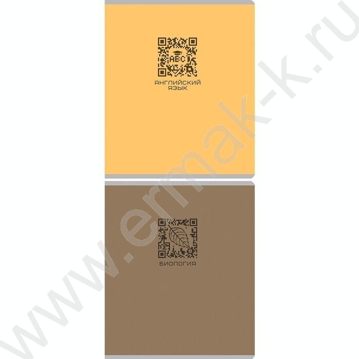 Тетрадь предметная 48л Набор 12шт "Qr-код" /мат.лам./ NEW | Фото 3