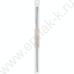 Проволока флористическая белая D1,2мм*40см 12шт, в бумажной оплётке NEW | Фото 3