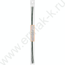 Проволока флористическая зеленая D0.3мм*40см 30шт, лакированная NEW | Фото 3