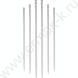 Иглы для шитья ручные"для слабовидящих" 6шт блистер NEW | Фото 1