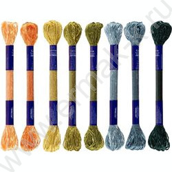 Нитки для вышивания мулине "Эпоха модерна" 100%вискоза 8цв*8м NEW | Фото 1