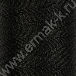 Швейные нитки (полиэстер) черные 183м NEW | Фото 1