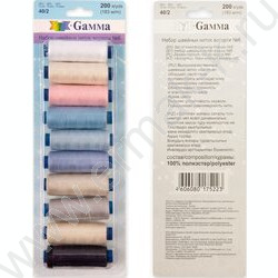 Швейные нитки (полиэстер) ассорти 183м NEW | Фото 2