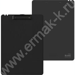 Клипборд А4 "TOTAL BLACK" /толщина 2,5 мм /фактура "песок" пенный уплотнитель, черный NEW | Фото 2