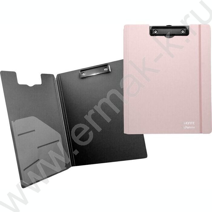 Клипборд А4 "Foam" /толщина 2 мм /фактура "песок" пенный уплотнитель, пудрово розовый | Фото 2