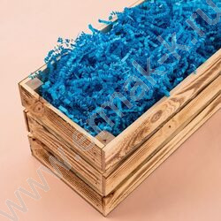 Бумажный наполнитель Синий  50г ширина 3 мм NEW | Фото 2