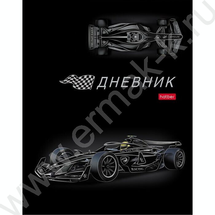Дневник 1-11кл. /тв.обл./ламинац.Soft-touch 3D фольга "Racing" NEW | Фото 1