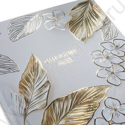 Дневник 1-11кл. /тв.обл./ламинац.Soft-touch 3D фольга "Flower gold" NEW | Фото 6