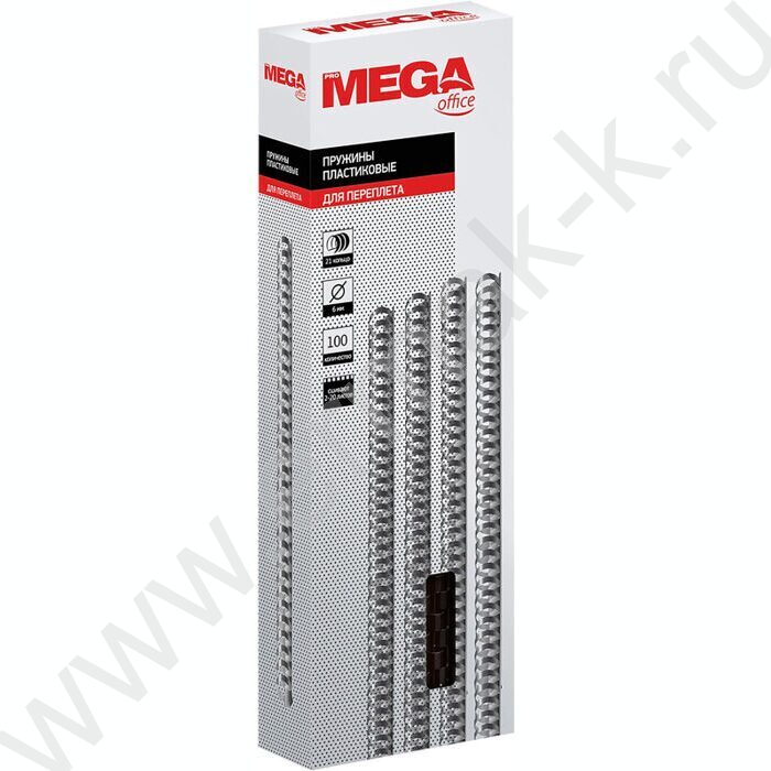 Гребни  6мм черный /100шт | Фото 1