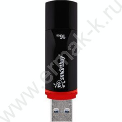 Съемный носитель информации 16GB USB Flash Drive <USB 2.0> черный "Crown" | Фото 2
