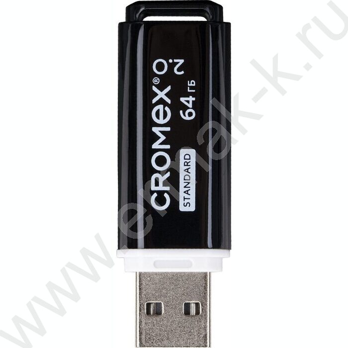 Съемный носитель информации 64GB USB Flash Drive <USB 2.0> черный "Standard" | Фото 2