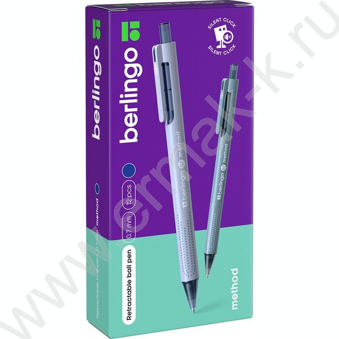 Ручка шар авт синяя 0,7мм "Method"  /ассорти NEW | Фото 3