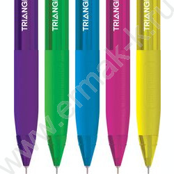 Ручка шар авт синяя 0,7мм "Triangle 110 RT Color", трехгранная  /ассорти NEW | Фото 2