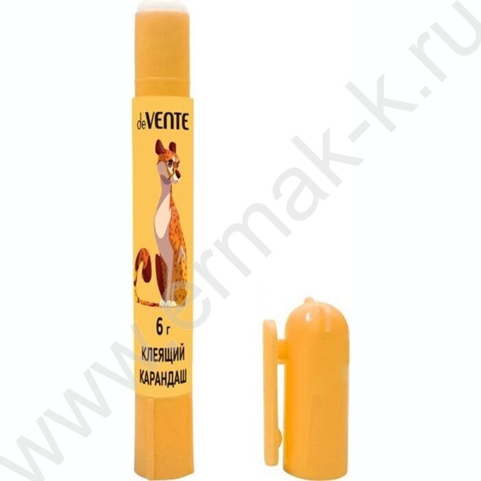 Клей-карандаш   6г "All Ears"  в форме ручки с клипом /PVP основа/ ассорти NEW | Фото 2