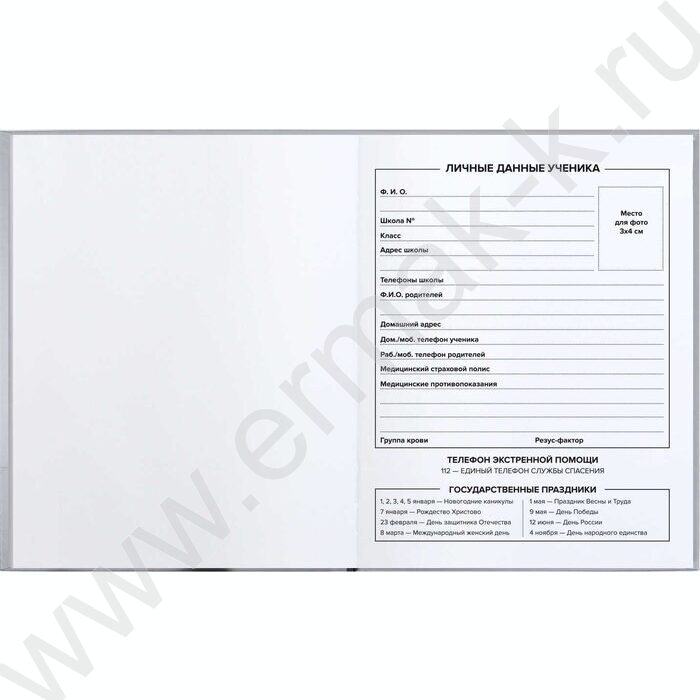 Дневник 1-11кл. /тв.обл./выб. Уф-лак/мат.лам. "Британский кот" NEW | Фото 2