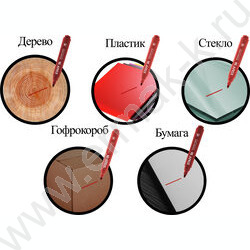 Маркер перм. /красный/ "Basic Budget PM-125"/ 3мм круг NEW | Фото 8