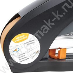 Степлер №24/6-23/13 100л "Easy Press" черный, энергосберегающий | Фото 4