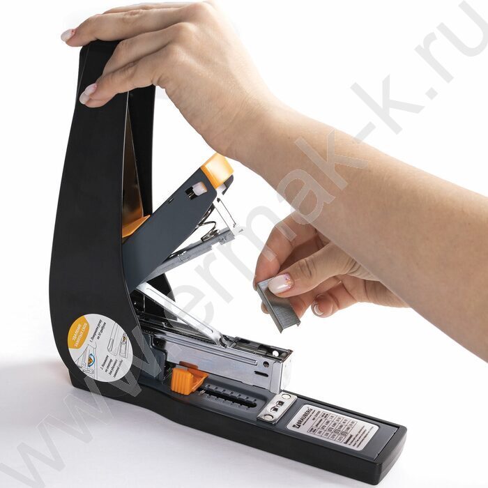 Степлер №24/6-23/13 100л "Easy Press" черный, энергосберегающий | Фото 7
