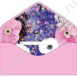 Конверт д/денег  83*167мм "С Днем Рождения!" NEW | Фото 2