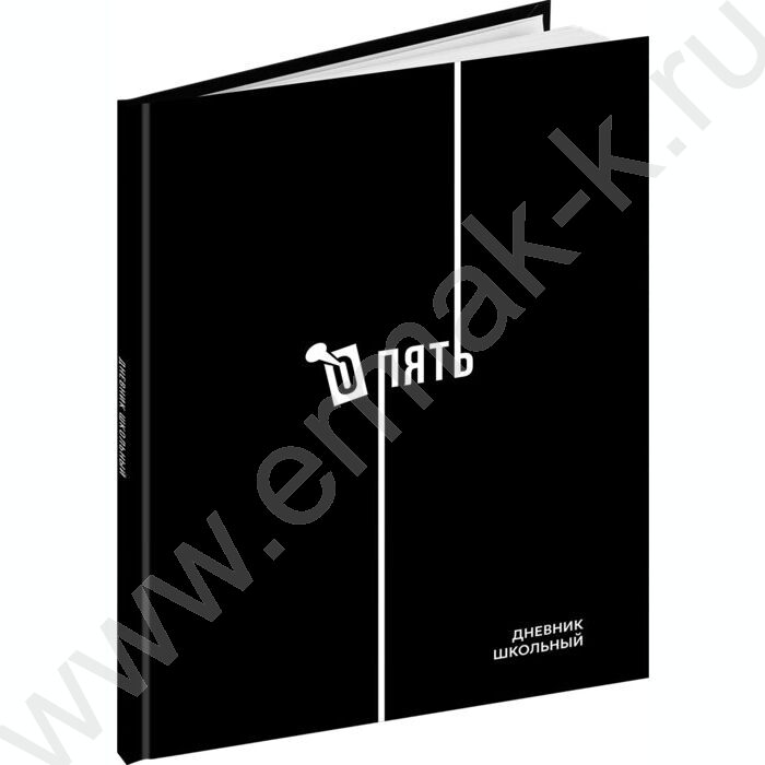 Дневник 1-11кл. /тв.обл./глянец "Дизайн в чёрном цвете-4" NEW | Фото 1