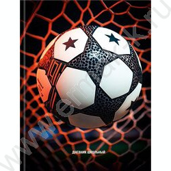 Дневник 1-11кл. /тв.обл./глянец "Футбольный мяч-24" NEW | Фото 2