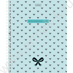 Тетрадь  48л клетка/спираль "Нежные акценты" /перфорация/тиснение/4вида NEW | Фото 4