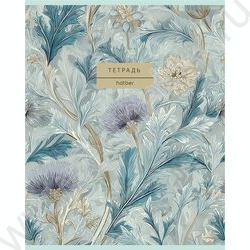 Тетрадь  48л клетка/пластик обл. "Дыхание цветов" ассорти NEW | Фото 2