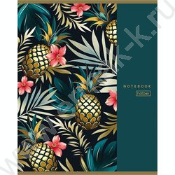 Тетрадь  96л клетка "Золотые фрукты" /глянц. ламин. /5видов NEW | Фото 5