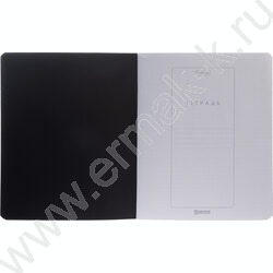 Тетрадь  96л клетка "Черная" NEW | Фото 2