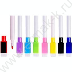 Маркер д/маркерных досок /набор  8цв/ 1мм круг, с магнитом NEW | Фото 2